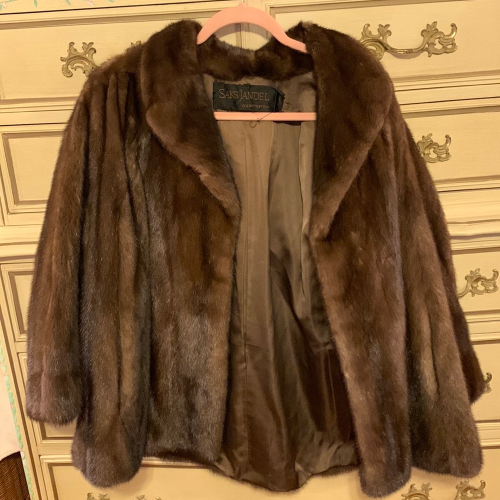 Saks Jandel Washington Fur Coat